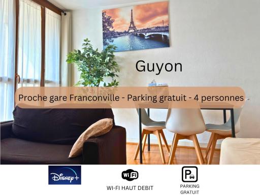 Guyon - Cosy proche gare Parking facile - Balcon #SirDest - Housity