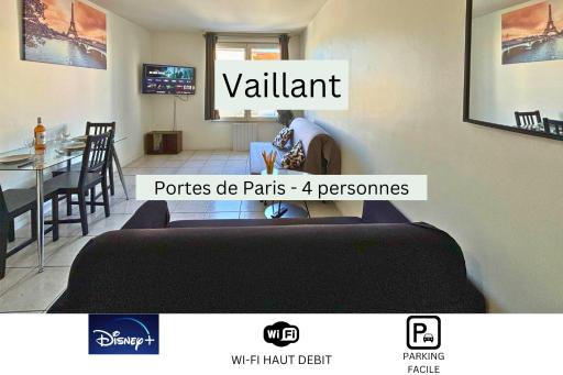 Vaillant - Tout confort - Fibre - 5min du Tramway #SirDest - Housity