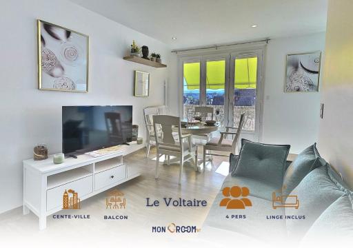 Le Voltaire - Balcon - Proche Gare - Mon Groom - Housity