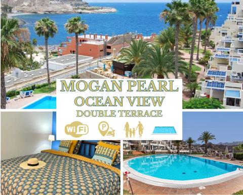 MOGAN PEARL - POOL - DOUBLE TERRACE - OCEAN VIEW - BEACH - WIFI - Calm and green Complex - AIR CONDITIONING - Housity