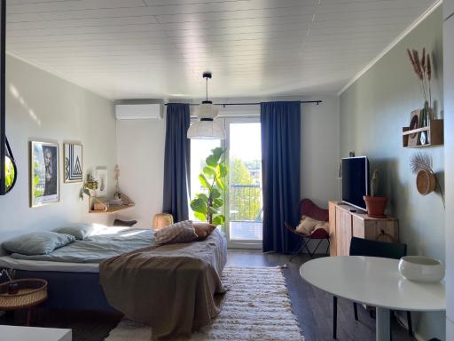 Viihtyisä yksiö, parkkipaikka, ilmastointi, wifi, Aino Areena 300m - Housity