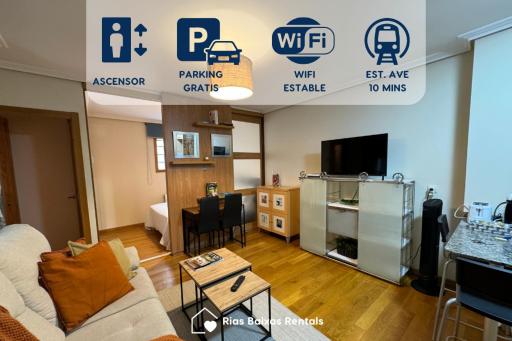 Acogedor y confortable con Parking y WIFI ツ by Rias Baixas Rentals - Housity