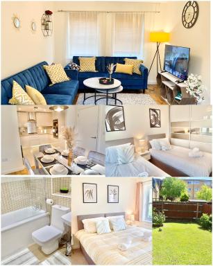 Spacious & Stylish Stay - Perfect for Families & Contractors ! 3 Bedroom House in Reading upto 3 Free Parking !! - Housity