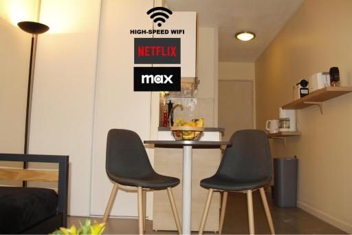Grenoble hyper-centre + WiFi + Netflix - Housity