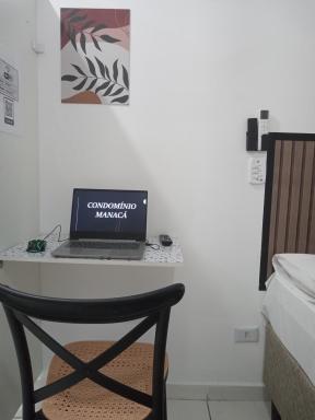 LOFT 2 COMPLETO AR CANAIS ASSINAT GARAGEM INTERNET prox Aparecida e Industrias - Housity