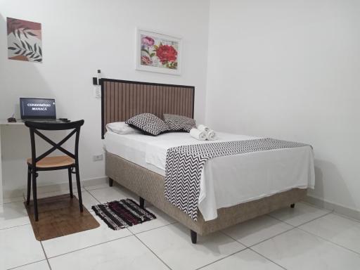 LOFT 2 COMPLETO AR CANAIS ASSINAT GARAGEM INTERNET prox Aparecida e Industrias - Housity