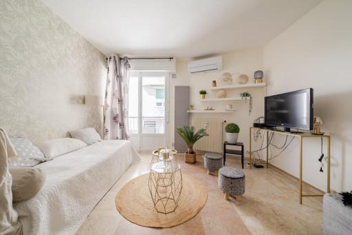 Cannes Croisette Studio 3 pers Cosy CLIM WIFI PKG - Housity