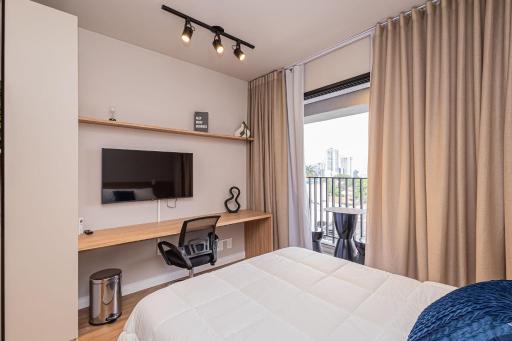 Studio 312 Vila Madalena Luxuoso Completo - Housity