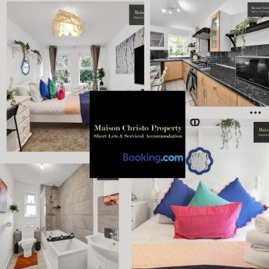 WEEKLY OR MONTHLY STAYS, London, Stepney Green, 2Bedroom Apt, Sleeps 6, Servcied Apartment By Maison Christo Property Short Lets & Serviced Accomdation - Housity