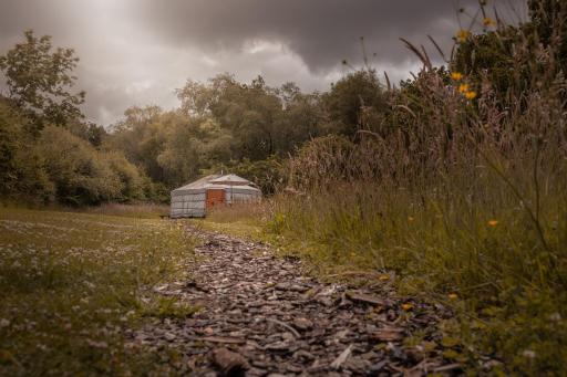 Gilfach Gower Farm Luxury Yurt with Hot Tub - Housity