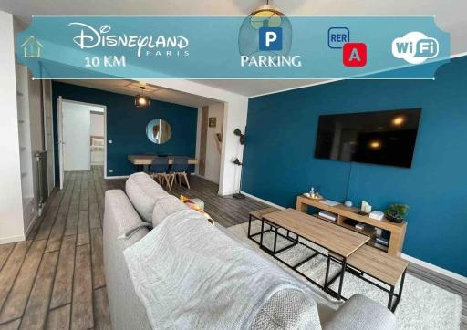Next to Disney Appart' Le Rêve Bleu - Housity
