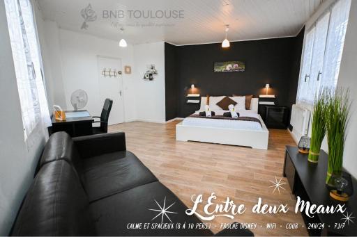 Pause entre deux Meaux ► Proche Disneyland Paris ► WiFi ► Netflix ► 24/24h - Housity