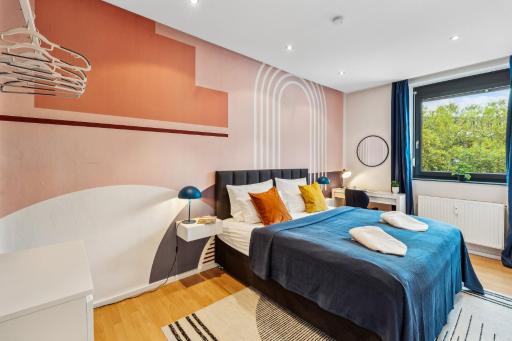 maremar - City Design Apartment - 2 Schlafzimmer - Luxus Boxspringbetten - Küche - Highspeed WIFI - Arbeitsplätze - Housity
