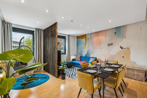 maremar - City Design Apartment - 2 Schlafzimmer - Luxus Boxspringbetten - Küche - Highspeed WIFI - Arbeitsplätze - Housity