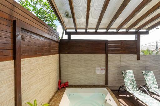 Apê Cabana com banheira hidro spa, ar condicionado - Housity