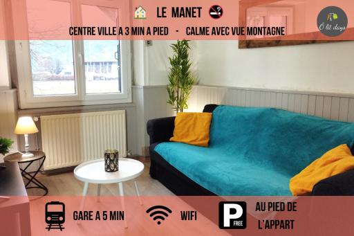 Le Manet - Appartement proche centre ville - parking gratuit - Housity