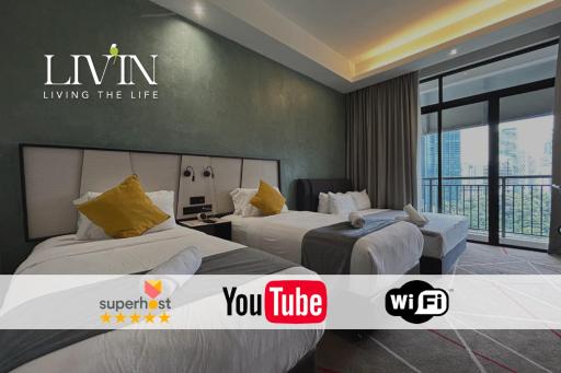 #23 KL towel view twin bed suites @ infinity pool - Housity