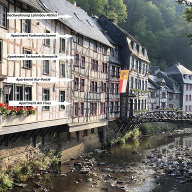 Haus An der Rur - 5 Apartments mitten in Monschau - Housity