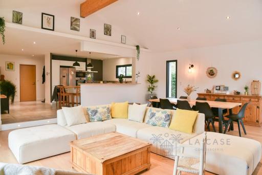 Villa familiale 10min de l'océan piscine chauffée - Housity