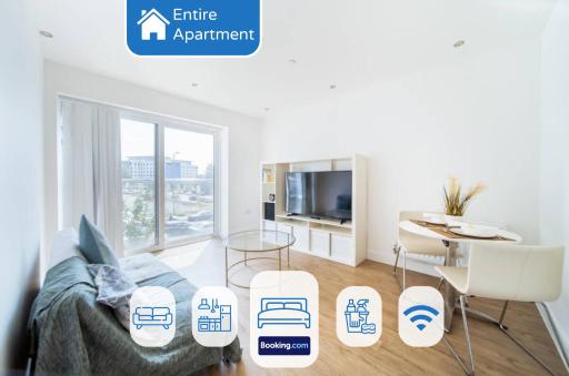 One Bed Apartment in Private Building By LiveStay Short Lets & Serviced Accommodation Luton - Housity