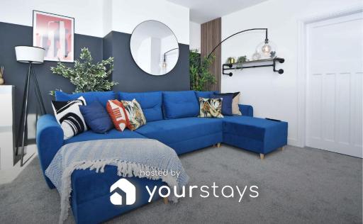 Lily House by YourStays - Cosy 3 Bedroom House in Crewe - Housity