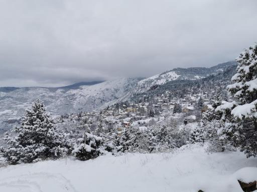 Mountain stone villa, sea & mountain view at 1150m - Housity