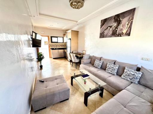 Aourir Beachfront Apartment 1 minute walk to the beach - Housity