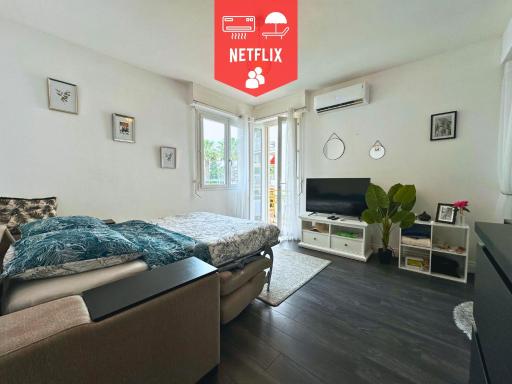 COSY PALM BEACH, Studio près de la mer et de la Croisette - Housity
