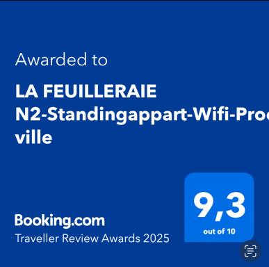 LA FEUILLERAIE N2-Standingappart-Wifi-Proche ville - Housity