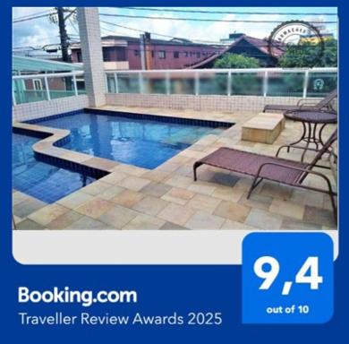 Apartamento Com Piscina e Sacada Gourmet- Aviação# - Housity