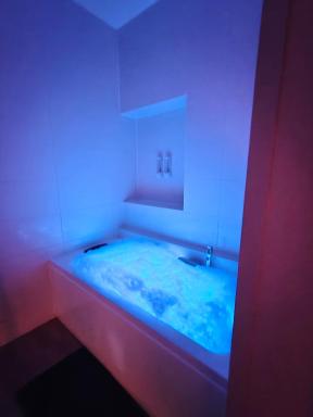 Suite romantique - jacuzzi privé, Wi-Fi & Netflix à Châtel - Housity