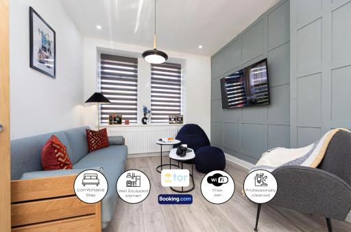 Explore Welsh Wonders, 3 Bedroom House By The One Retreats Short Lets & Serviced Accommodation Treharris - Housity