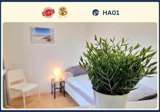 Modern 3-Room Apartment with Winter Garden, Free Parking in Hagen - HA01 - Housity