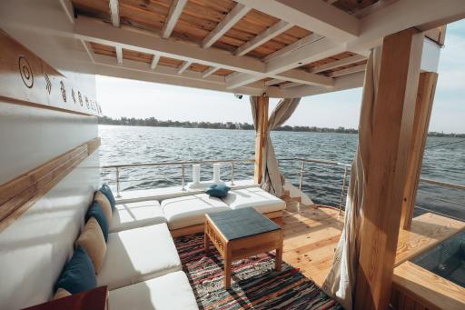 Dahabiya Nile Sailing-Safiya-Aswan to Luxor-every Friday-4 days-3 nights - Housity