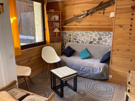 Grand 2 pièces, jusqu'à 6 pers, balcon, Les Orres - FR-1-322-16 - Hizvo