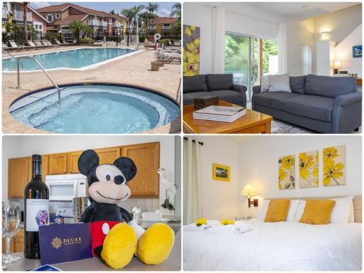 Cozy 3Bed Townhome 8 Miles from Disney 1123 - Housity