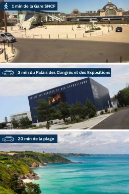 Les Douces Breizh - Jules Ferry - Proximité Gare SNCF - Housity