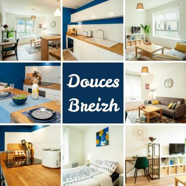 Les Douces Breizh - Jules Ferry - Proximité Gare SNCF - Housity