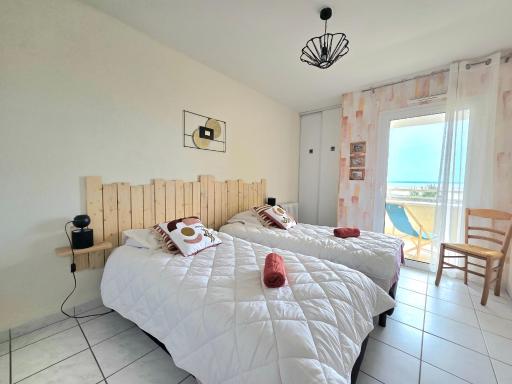 Appartement 2 pièces face mer, balcon, 50m plage, proche centre et commerces - Saint-Brévin - FR-1-364-141 - Housity