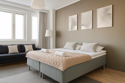 City Home Finland Arena Suite - Perfect location with City View - Housity