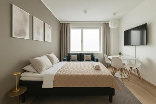City Home Finland Arena Studio - Perfect location in Downtown of Tampere and Great Amenities - Hizvo