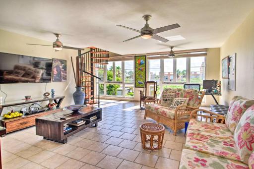 Loiza Condo with Rooftop Patio - Walk to Beach! - Housity