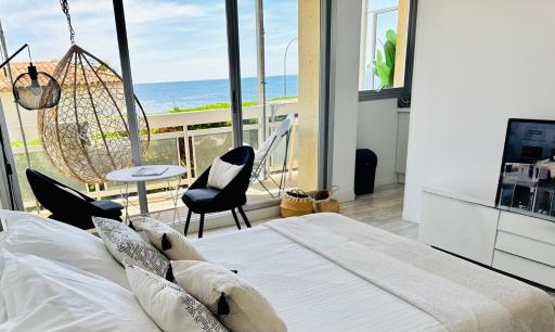 Charmant studio avec terrasse vue mer à 50 m - Housity