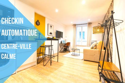 Studio - Self Checkin Automatique - Centre-ville - AFRIQUE - Housity