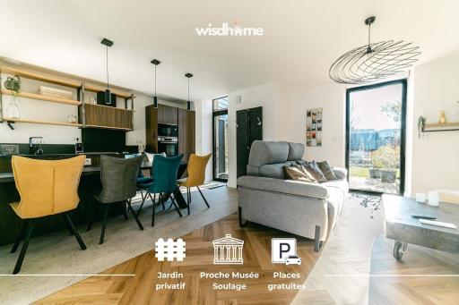 Maison spacieuse et jardin proche Soulages WisdhomeConciergerie - Housity