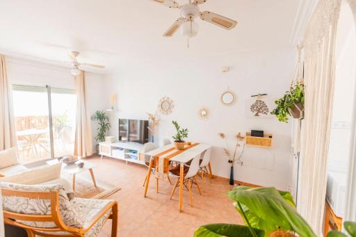Bohemian apartment with pool 180m from Mojacar beach - Housity