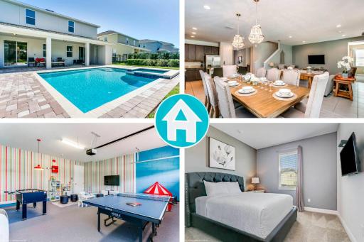 8 Bedroom Vacation Home with Pool 2114 - Housity