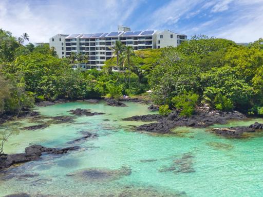 Ocean view Mauna Loa Shores Kai Ekahi #201 next to Carlsmith Beach Park Hilo HI - Housity