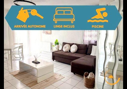 Sun7 view Montpellier, Piscine, Parking GRATUIT - Housity