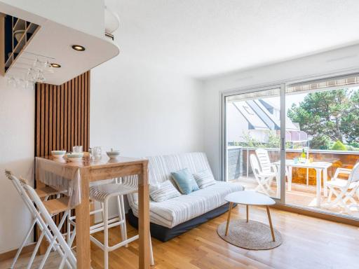 Studio cabine proche plage avec balcon sud, Wifi, et parking - Carnac - FR-1-477-98 - Housity